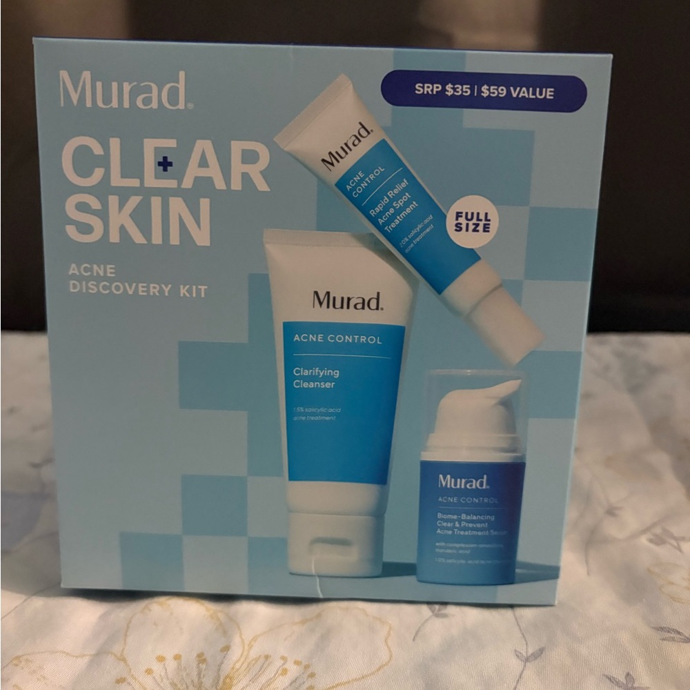 Murad Acne Discovery Kit - Blue and White